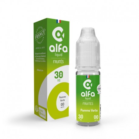 eLiquide Pomme Alfaliquid - 10 ml