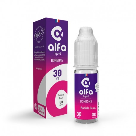 Eliquide Bubble Gum Alfaliquid 10 Ml