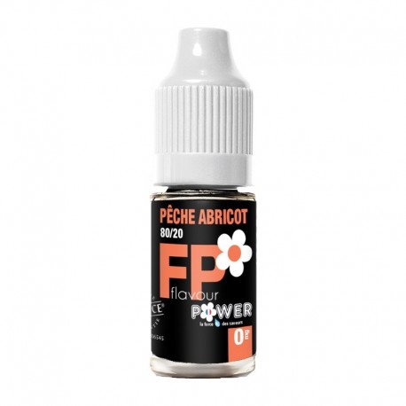 Pêche-abricot FLAVOUR POWER 10ml PG/VG 80/20
