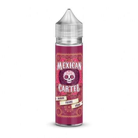 Ananas Fraise Pêche Mexican Cartel 50ml