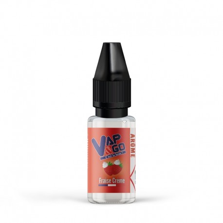 Arôme Fraise Crème VAP & GO DIY 10 ml