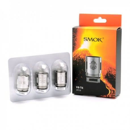 Résistances TFV8 T6 Smoktech x5