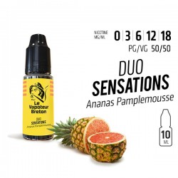 Ananas Pamplemousse - Duo sensation LE VAPOTEUR BRETON 10ml