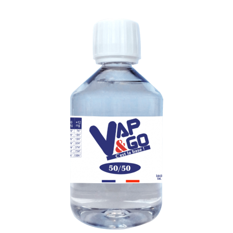 Base 50/50 VAP & GO DIY 500 mL