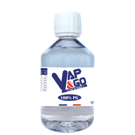Base 100% PG VAP & GO DIY 500 mL