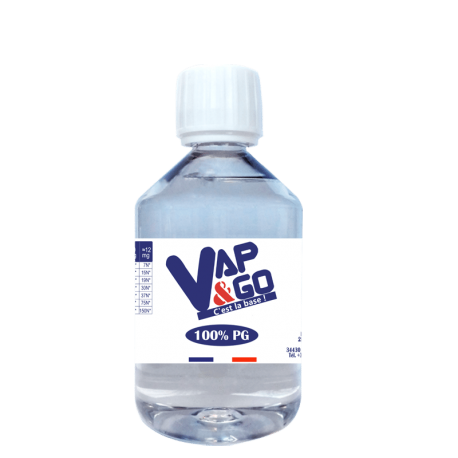 Base 100% PG VAP & GO DIY 250 mL