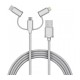Cable usb 3en1