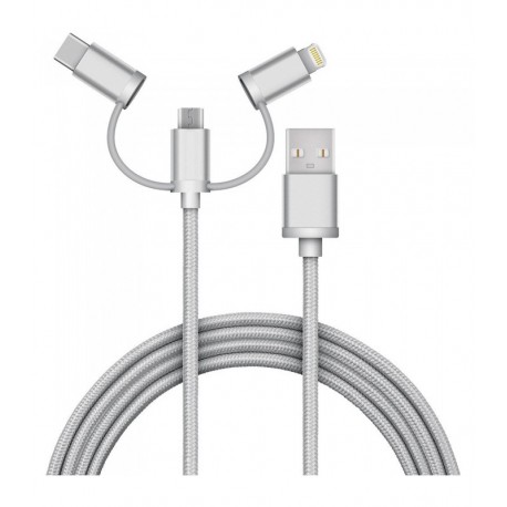 Cable usb 3en1