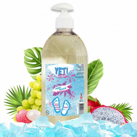 Fresh Dragon YETI Fruité 1L 0MG Bouteille surdosé