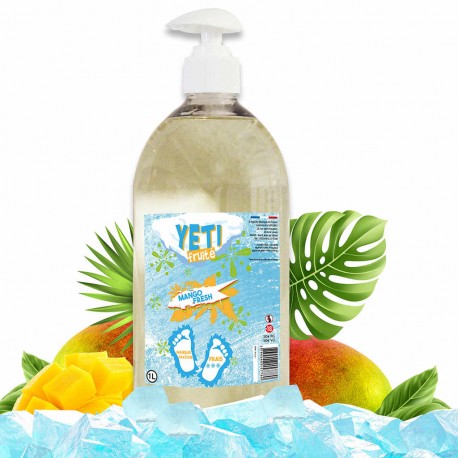 Mango Fresh YETI Fruité 1L 0MG Bouteille surdosé