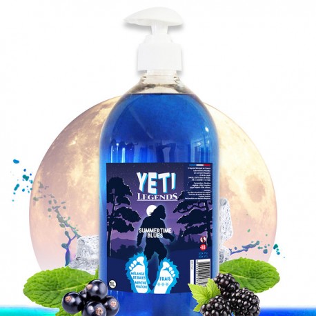 Summertime Blues YETI Legends 1L 0MG Bouteille surdosé
