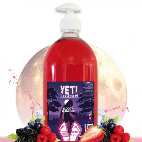 Bloody Diamond YETI Legends 1L 0MG Bouteille surdosé